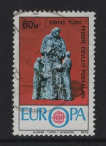 Cyprus  Turkish   #30  used   1976  Europa  60m