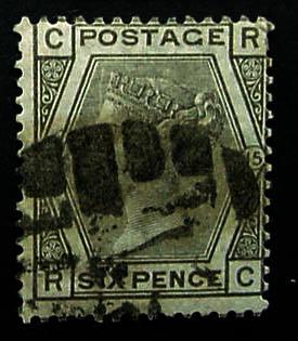 Great Britain, Scott 62, Plate 15, Used (RC)