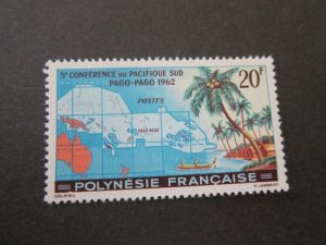 French Polynesia 1963 Sc 198 MLH