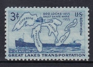 1069 Soo Locks MNH