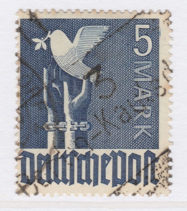 Germany 1948 Local Stamp Overprinted BERLIN-KAULSDORF 5M Used A27P36F24247-