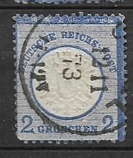 Germany Sc. # 18 Mi. # 20 Used L49