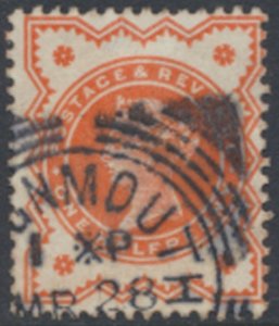 GB SG 197 Vermilion    SC#  111   Used  see details & scans