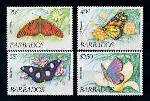 [71117] Barbados 1983 Insects Butterflies  MNH