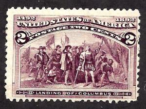 231 Mint,OG,NH... SCV $35.00