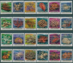 Cook Islands 1984 SG966-989 Corals (24) MNH