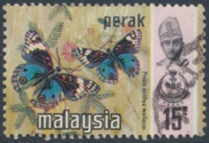 Perak  Malaya  SC#  151 Used  Butterflies see details & scans