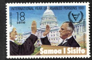 STAMP STATION PERTH Samoa #548 Scenes with Roosevelt - MNH