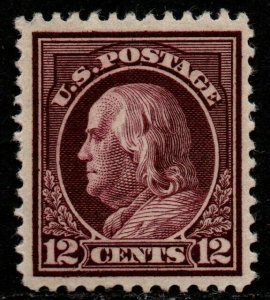 $US Sc#417 M/H/VF wmk 190, perf 12, Cv. $37.50