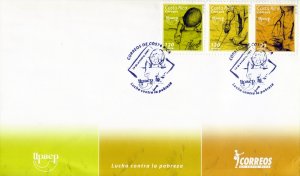 COSTA RICA UPAEP FIGHT AGAINST POVERTY Sc 587 FDC 2005