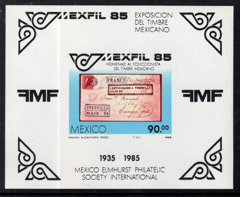 Mexico 1385 Souvenir Sheet MNH VF