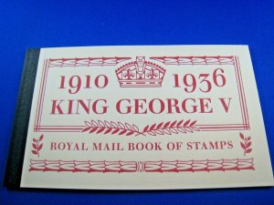 GREAT BRITAIN  - COMPLETE BOOKLET - KING GEORGE V  2010  MNH (md)