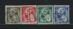 NETHERLANDS - 1934 CHILD WELFARE USED SET