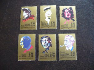 Stamps - France - Scott# B615-B620 - Mint Never Hinged Set of 6 Stamps