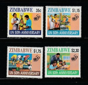 Zimbabwe 746-749 Set MNH UN