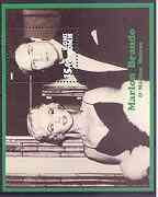 KOMI - 2001  - Brando & Monroe - Perf Souv Sheet-Mint Never Hinged-Private Issue