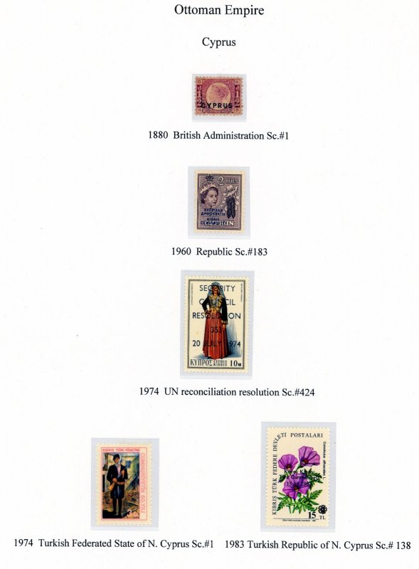 FIRST ISSUES OF THE WORLD GREECE COLLECTION ON PAGE SCV$ 163.35 AS SHOWN