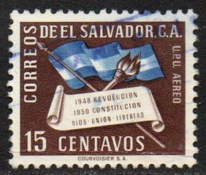 El Salvador Sc #C135 Used