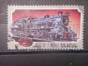 SOUTH AFRICA, 1983, used 10c, Steam Locomotives, Scott 614