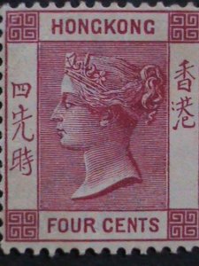 ​HONG KONG-1863 SC#10 159 YEARS OLD-QUEEN VICTORIAI MNH XF VERY OLD RARE