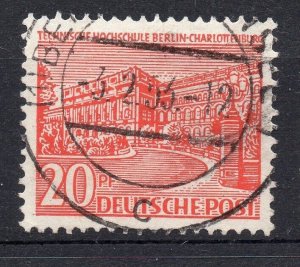 Germany Berlin 1949 Early Issue Fine Used 20pf. Postmark NW-05376