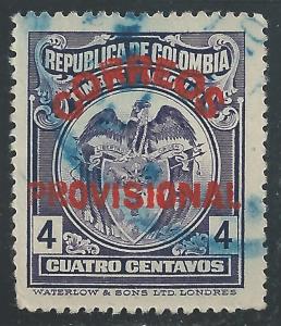 Colombia #383 4c Coat of Arms