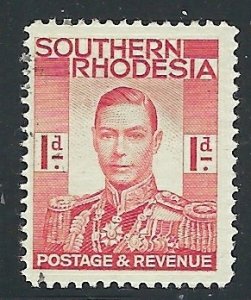 Southern Rhodesia 43 Used 1937 issue (ap8904)