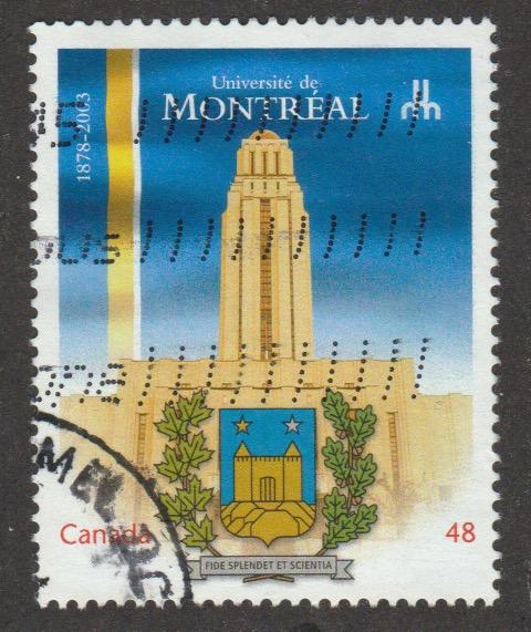 Scott #1977 University of Montreal