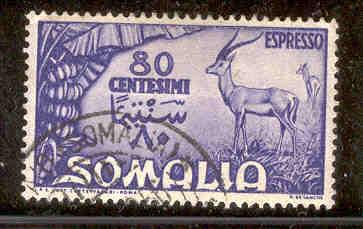 SOMALIA E9 USED BANANAS GRANTS GAZELLES 1950