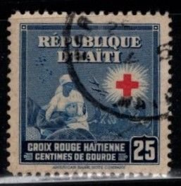 Haiti - #365 Red Cross - Used