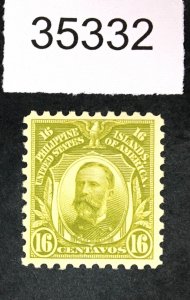 US STAMPS PHILIPPINES # 281 MINT OG H $100 LOT #35332