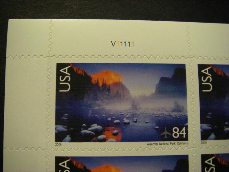 Scott C141, 84c Yosemite, Sheet of 20 #V11111, MNH Airmail, Scenic Landscapes