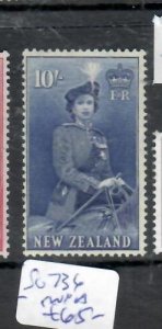 NEW ZEALAND  QE 10/-     SG 736      MNH    P0307 H