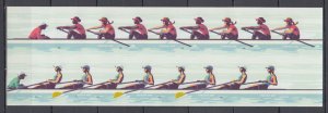 ​(A) USA Sc#5694-5697 Womens Rowing Part Sheet of 8 Forever Stamp MNH