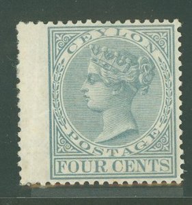 Ceylon #64 Unused Single