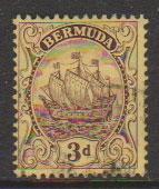 Bermuda SG 49  perf 14 VFU  see description details