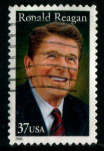 3897 US 37c Ronald Reagan SA, used