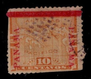 Panama  Scott 79 used Map stamp