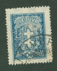 Lithuania #217 Used Single