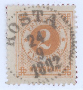 Sweden, Scott #40, Used