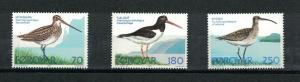 Faroe Islands 28 - 30 - Birds. Set Of 3. MNH. OG.   #02 FAROE28s3 