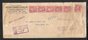 Just Fun Cover #425,463?  Registered Cover From Mt Morris NY JUL/26/1916 (my509)