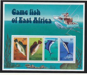 Kenya souvenir sheet mnh sc  71a