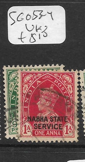 INDIA  NABHA  (PP1305B)  KGVI   SG O53-4  VFU