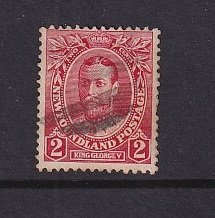 Newfoundland  #105   used   1911  George V  2c