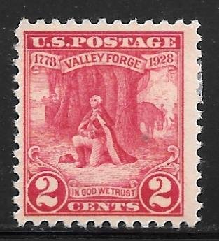 USA 645: 2c Washington, MHR, F-VF