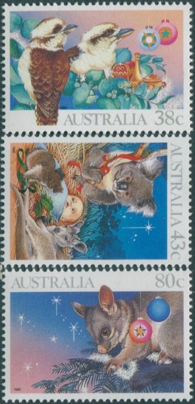 Australia 1990 SG1272-1274 Christmas set MNH