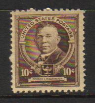 #873 MNH 10c BT Washington Famous Americans Series 1940  