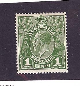 Australia, 67b, King George V Single,**Hinged**