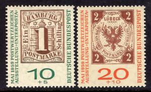 Germany B366-B367 MNH VF